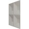 Ekena Millwork 11 7/8in. W x 11 7/8in. H Swindon EnduraWall Decorative 3D Wall Panel Covers 0.98 Sq. Ft. WP12X12SWECE - alternate 6
